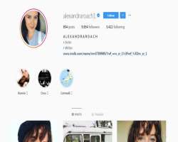 The beautiful actress is fairly active on social media with having more than nine thousand fans on Instagram and more than 16 thousand on Twitter.
